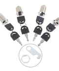 Keyed Cam Cylinder Lock With Two Keys For Cabinets Doors Mailboxes Drawers Cupboards And Other Secure Storage Uses Built Tough