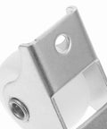 Four Piece Fixed Caster Wheels For Furniture And Cabinets, Durable Non Swivel Polypropylene Rollers designed for tool-free mounting.