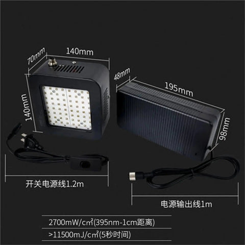 Heavy Duty Cold Light Uv Curing Lamp For Sla Dlp 3d Printers Hardens Resin Fast Zero Heat Desktop Diy Craft The Badass Ultimate Tool For Weekend Warriors
