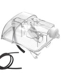 Tubing Adapter Replacement For AirSense 11 And AirCurve 11 CPAP Machines 5 Ft Silicone Tubing Included Seamless Fit Clean And Sanitize Ready Durable Sleep Therapy Accessory, clear adapter with tubing