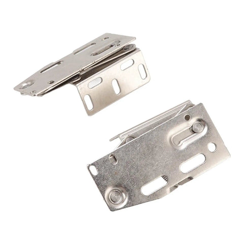 45 Degree Down Flip Scissor Spring Cabinet Door Hinge For Kitchen Cabinets And Vanities, plated steel hinge for 35mm holes