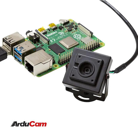 4K 8MP IMX219 Autofocus USB Camera Module With Metal Case For Computer Laptop Raspberry Pi Jetson Nano 1080P connected to a board