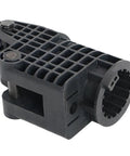 Heavy Duty Bt40 Tool Holder Pot Built Like A Tank For Rock Solid Stability And Zero Drama Vibration Control In High Speed Cnc Milling With Magazine Pockets, close-up view of robust black alloy holder.
