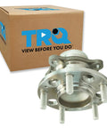 Beefed Up Rear Left Or Right Wheel Bearing And Hub Assembly For Hyundai Elantra 2011 2016, Elantra Coupe 2013 2014, Elantra GT 2013 2017, Kia Forte Forte5 2014 2018, And Koup 2014 2016, Easy Install Premium Fit with box