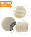 36 Tooth Nylon Gear With Steel Bearing for Bafang 500W Electric Bike Drive Motor, close-up of teeth and steel bearing detail.