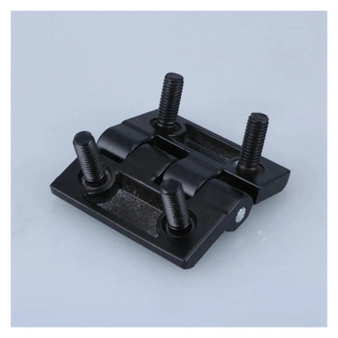 Black 50 By 50 mm Distribution PS Switch Control Box Door Hinge for Network Case and Instrument Cabinet, heavy-duty metal