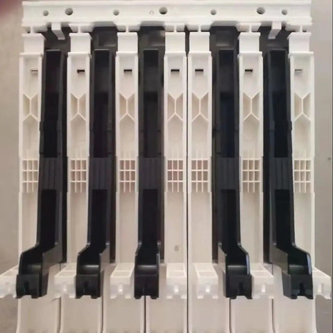 Replacement 12 Key Piano Keyboard Set For Digital Pianos With 7 White Keys And 5 Black Keys Perfect Repair Part For P Series DGX