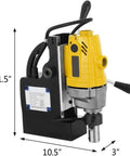 Zwhlyly 1100W Bench Magnetic Drill Press With 1-1/2 Inch Coring Bits And 11500N Strong Magnet for heavy duty drilling.