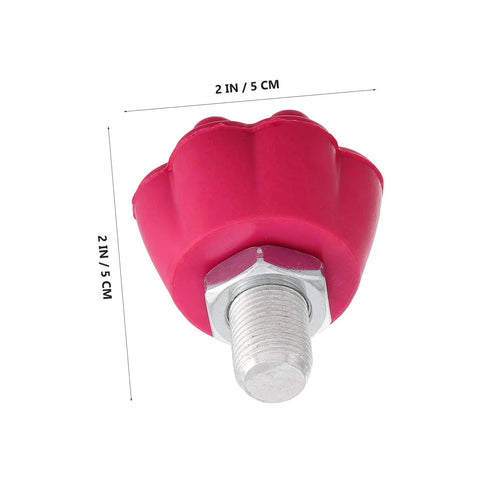 Toe Stops For Quad Skates, Rubber Roller Skate Brakes Plugs, Non-Marking Stoppers, Replacement Parts For Indoor And Outdoor Skaters
