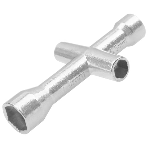 Close-up of wrench tool included with Beefed Up Steel Front And Rear Drive Shaft CVD Upgrade For SCY 1/16 Pro RC Car.