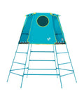 Backyard Jungle Gym Climbing Set With Adjustable Steel Frame Weather Resistant Canopy And Platform Outdoor Playset For Kids Ages 3 To 12 Expands From 22 To 47 Inches Built To Hold Up To 220 Lbs.