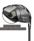 Premium Adjustable Tungsten Golf Driver Weights Custom M4 Thread Spin And Trajectory Control Screws with TaylorMade 9.0 head detail.