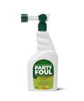 Plant Based Outdoor Cleaner Spray For Decks And Patios That Tackles BBQ Spills And Grime On Wood Tiles Granite Metal Glass And More Eco Friendly Vegan Formula 32 Oz white bottle with green nozzle