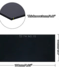 4 Pack Shade 13 Welding Lens For 2 By 4.25 Inch Welding Helmet Replacement 3mm Thick Durable Hard Glass Lenses diagram