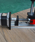 Kickass Xy Linear Motion Stage Featuring 500Mm X And 300Mm Y Stroke Ball Screw Guide Table with NEMA 23 motor and ball screw.