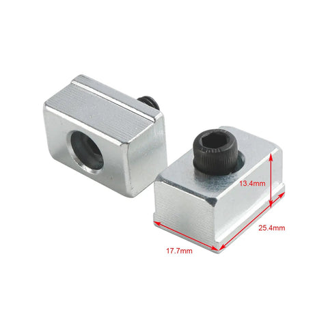Kurt Style Vise Step Keys Crafted From 4140 Steel For Tables With An Eleven Sixteenths Inch Slot Width And Five Eighths Inch Size