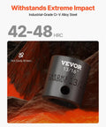 Close-up of 13/16 inch alloy steel socket from One Half Inch Drive 19-Piece Impact Socket Set Tough As Nails Heavy Duty Alloy Steel SAE