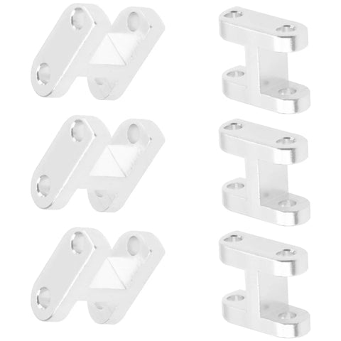 Aluminum brackets for Heavy Duty RC Leaf Spring Suspension Steel Bar Kit WPL B1 B14 B16 B24 C14 C24 1/16 Scale 4x4 6x6