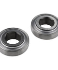 Set Of Two Heavy Duty Hex Bore Bearings Built Tough For Farm Grinds Corrosion Resistant Design Slides Into John Deere And Case Balers Easy Way For Drop Dead Reliable Field Performance All Season Long.