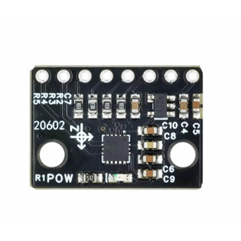 Six Axis ICM20602 Gyro And Accelerometer Sensor Module For Smart Devices And Wearables Low Noise 1kHz Sampling Compact Motion Tracking For Vehicles High Precision 16g Acceleration And 2000 Degrees Per Second Gyro black PCB module