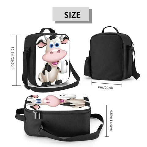 Ultimate Kickass Insulated Lunch Bag For Guys And Gals Featuring Hella Tough Leak Proof Peva Lining Heavy Duty Cooler Tote, 10.5x8x4.5 inches.