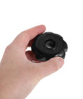 Premium Replacement Hand Wheel Valve For 10 Pack Of Black Aluminum Cylinder Regulators With Easy Grip Control Handle For Quick Service And Effortless Maintenance On Industrial Tanks black valve wheel held in hand