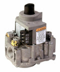 Beefed Up Replacement Furnace Gas Valve With Universal 24 Vac, Intermittent Or Direct Ignition, shown from side angle