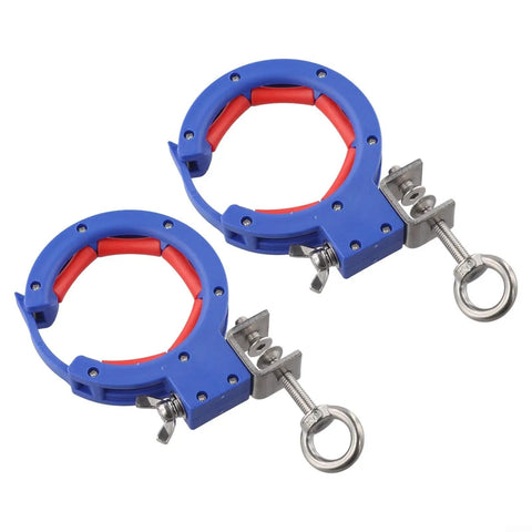Wire Guide Pulley For Smooth Wiring And Easy Routing Nylon And Steel Cable Tray Roller Tool 25kg Capacity Dark Blue 2 Pack Quick Screw Mount Install Protective Shaft Design, two rollers