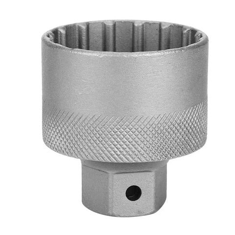 Heavy Duty Bike Crankset Nut Wrench Tool For Bottom Bracket Repair And Crankset Disassembly YC29BB Compatible, alloy steel close-up