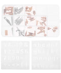 55Pcs Wood Burning Tool Set With Metal Engraving Nibs And Replacement Tips For Pyrography And Woodcrafts in plastic case