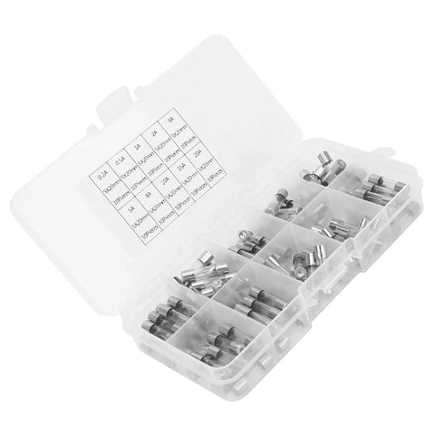 Top Tier Fuse Assorted Kit Loaded With Fast Blow Glass Fuses For Heavy Duty Electronics And Industrial Repairs Includes Solid 5X20 Mm Tubes