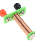Electromagnet Science Kit For Teens Hands On Physics Experiment Tool shown with copper coil and green base detail.
