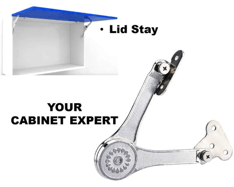 Heavy Duty Lid Stay Hinges With Soft Close For Toy Box, Cabinet And Kitchen Lids, zinc alloy hinge, 110 degree opening