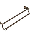 Wynford 24 Inch Double Towel Bar In Oil Rubbed Bronze For Bathroom And Kitchen Organization Sturdy Wall Mounted Towel Rack