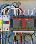 Close-up of installed 1A Miniature Circuit Breaker For Low Voltage Systems, 230 to 400V, 1 Pole Din Rail Mount DZ47-63 C1, 4000A Breaking Capacity
