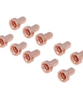 Pack of 10 brass plasma cutting torch nozzles 9 8211 for SL60 SL100 60A replacement pro grade brass tip