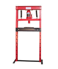 20 Ton Floor Press H Frame Behemoth for Shops, Heavy Duty Power, 61 Inch Stand Height, Adjustable Table Height in 4 3/4 Inch Increments