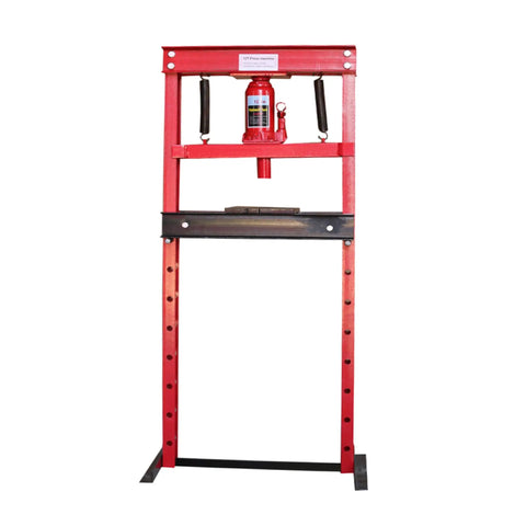 20 Ton Floor Press H Frame Behemoth for Shops, Heavy Duty Power, 61 Inch Stand Height, Adjustable Table Height in 4 3/4 Inch Increments