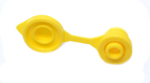 10 Pack Universal Large Yellow Gas Can Vent Caps For Plastic Fuel Cans, Heavy Duty Replacement Vent Caps, Keeps Leaks In Check
