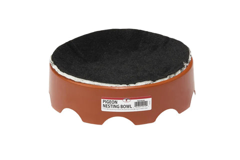 Pigeon Nesting Bowl Durable Plastic Nest Pan For Bird Breeding Coops And Lofts Fits Racing Homers Nuns Helmets Ribbed Design