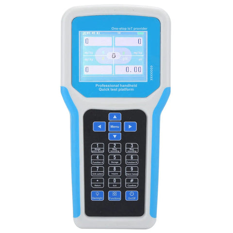 5 In 1 Soil Meter With Temperature Moisture EC Conductivity And NPK Tester LCD Display Gardening Tool Kit device