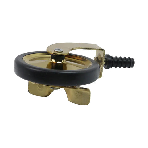 3 Inch Furniture Casters Wheels Vintage Antique Swivel Caster With Brake Gold Finish 4 Pieces Moving Caster Wheels For Office Furniture On Wood Tables Chairs Cabinets Pianos