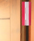 Self Adhesive Acrylic Cabinet Hinges Flush Mount Butt Hinges for Cabinets and Drawers 100x42mm installed on wooden cabinet
