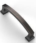 10 Pack 4 Inch Oil Rubbed Bronze Cabinet Pulls For Kitchen Cabinets And Drawers, 4 Inch Hole Centers, Dope Durable Metal Hardware