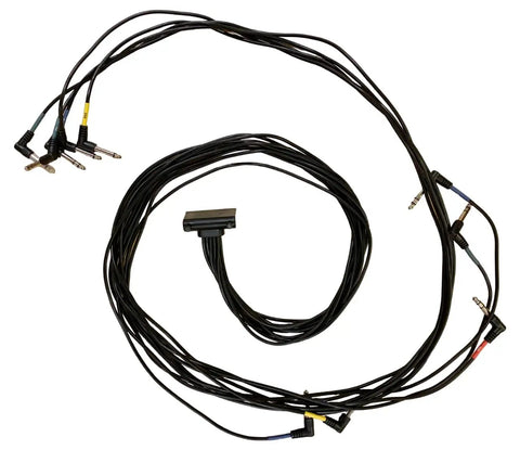 Replacement Cable Snake Harness for Roland TD 9 11 15 17 25 27 Drum Modules with 25 Pin Connector shown with color coded cables