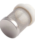 Stainless Steel Pump Suction Strainer Basket With Plastic Threaded Connector Hose Filter For Garden Irrigation Systems Rain Barrel Accessories Agriculture And Lawn Gear Use Half Inch Size