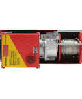 650 Watt Electric Cable Hoist 660 Lbs Capacity With Wireless Remote Control And Towing Sling view showcasing motor and steel wire rope