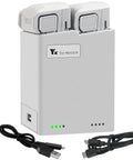 Two Way Battery Charger Hub With Storage Charge For DJI Mini 5 Pro Mini 4 Pro And Mini 3 Series with charging cables