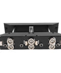 Close-up view of Three Station Sheet Metal Roller Bender For Durable Edge Bends From Five Eighths Inch To Four Inches Adjustable Edge Roller