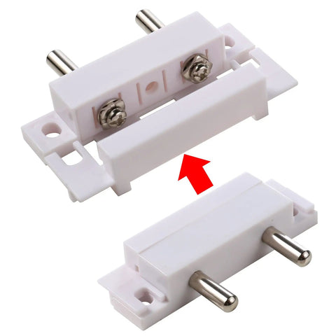 Wired Water Probe Liquid Overflow Sensor 5 Pack with Induction Electrode Switch for Alarm Systems and Leak Detection
